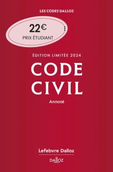 Paperback Code civil 2024 annoté. Édition limitée. 123e éd. [French] Book