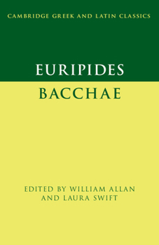 Paperback Euripides: Bacchae Book