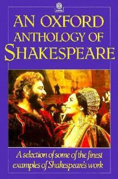 Paperback An Oxford Anthology of Shakespeare Book