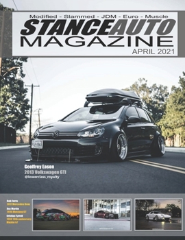 Paperback Stance Auto Magazine April 2021 Book