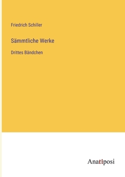 Paperback Sämmtliche Werke: Drittes Bändchen [German] Book