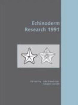Paperback Echinoderm Research 1991 Book