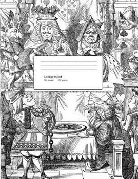 Alice in Wonderland Courtroom Composition Book
