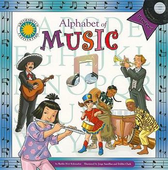 Paperback Alphabet of Music [With Poster and CD (Audio)] Book
