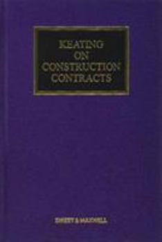 Hardcover Keating on Construction Contracts Book