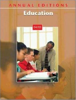 Paperback Annual Editions: Education 04/05 Book