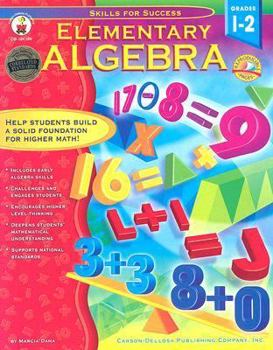 Paperback Elementary Algebra Grades 1-2 Book