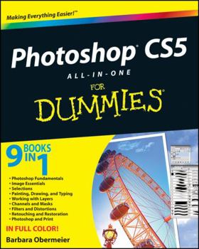 Paperback Photoshop CS5 All-In-One for Dummies Book