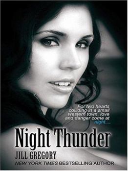 Hardcover Night Thunder [Large Print] Book