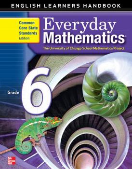 Paperback Everyday Mathematics, Grade 6, English Learner's Handbook Book