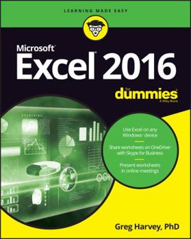 Excel 2016 For Dummies - Book  of the Dummies