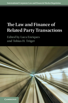 Paperback The Law and Finance of Related Party Transactions Book