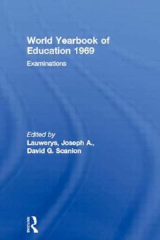 Paperback World Yearbook of Education 1969: Examinations Book