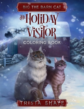 Paperback The Holiday Visitor Coloring Book