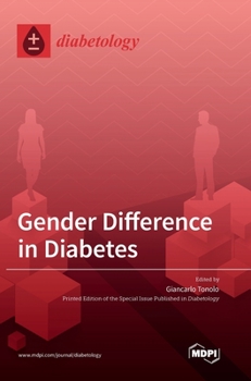 Hardcover Gender Difference in Diabetes Book