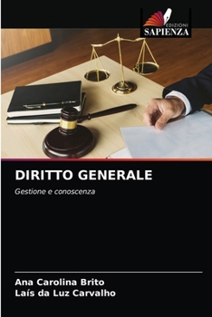 Paperback Diritto Generale [Italian] Book