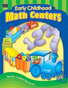 Paperback Early Childhood Math Centers Book