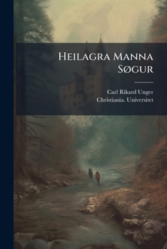 Paperback Heilagra Manna SÃ, gur [Latin] Book