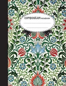 Composition Notebook, 8.5 x 11, 110 pages: Colorful Beauty: (School Notebooks)