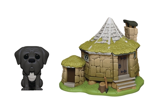 Accessory Pop Town Harry Potter Hagrids Hut with Fang Vinyl Figure Book
