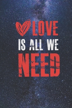 Paperback Heart - Love is all we need - Love Journal Book