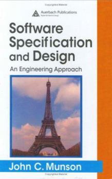 Hardcover Software Specification and Design: An Engineering Approach Book