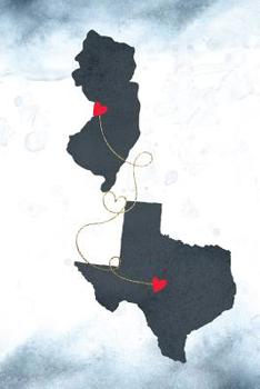 New Jersey & Texas: Long Distance Out of State Notebook - Blank Lines