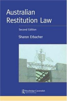 Paperback Australian Restitution Law Book