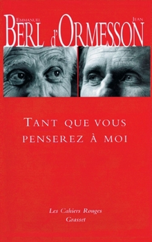 Paperback Tant que vous penserez à moi [French] Book