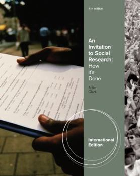 Paperback Invitation to Social Research: How It's Done Book