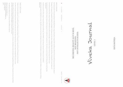 Paperback Viveka Journal Level 1: Recording Reality As It Is Seen, Not Believed, Not Intellectualized. (Viveka Series) Book