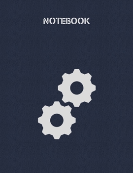 Paperback Notebook: Lined Notebook 100 Pages (8.5 x 11 inches), Used as a Journal, Diary, or Composition book - Engineering Book