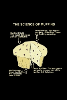 The sience of muffins: 6x9 MUFFINS | blank with numbers paper | notebook | notes