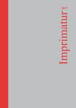 Hardcover Imprimatur 25 (2017) [German] Book