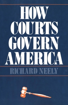 Paperback How Courts Govern America Book