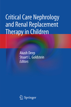 Paperback Critical Care Nephrology and Renal Replacement Therapy in Children Book