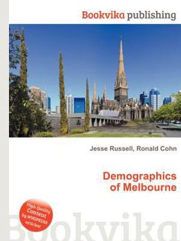 Paperback Demographics of Melbourne Book