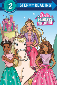 Library Binding Princess Adventure (Barbie) Book