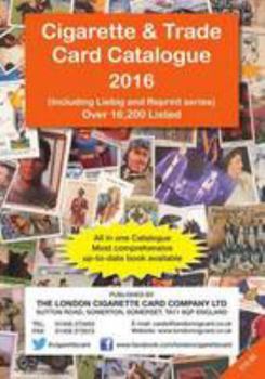 Paperback Cigarette & Trade Card Catalogue 2016 2016 Book