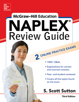 Paperback McGraw-Hill Education Naplex Review, Third Edition Book