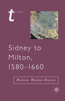 Paperback Sidney to Milton, 1580-1660 Book