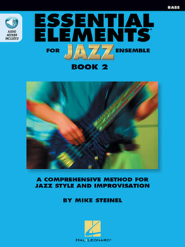 Paperback Essential Elements for Jazz Ensemble Book 2 - Bass Book