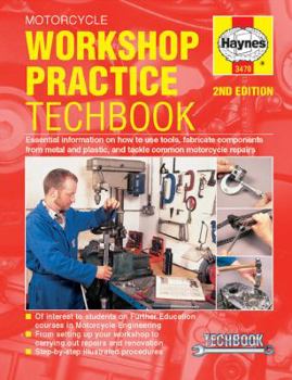Paperback Motorcycle Workshop Practice Techbook Book