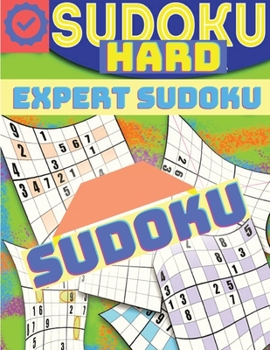 Paperback Hard Sudoku for Adults: Super Sudoku Puzzles Book
