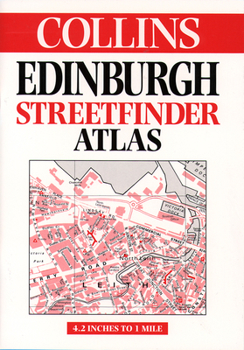 Paperback Collins Edinburgh Streetfinder Atlas (Streetfinders) Book