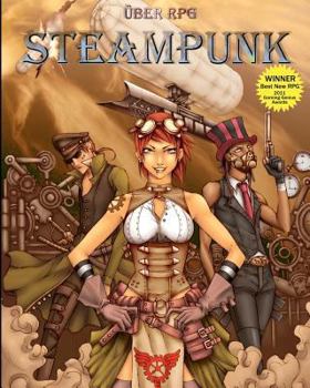 Paperback Über RPG: Steampunk Book