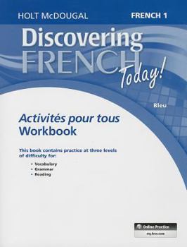 Paperback Activités Pour Tous Level 1 [French] Book