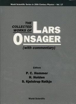 Hardcover Collected Works of Lars Onsager, the (with Commentary) Book