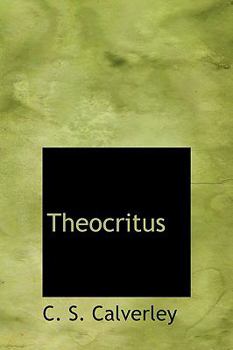 Hardcover Theocritus Book