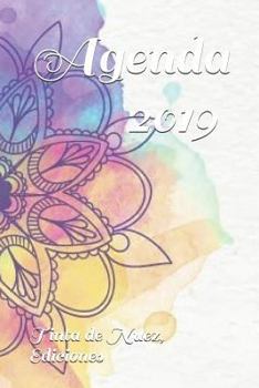 Paperback Agenda Mandalas 2019 [Spanish] Book